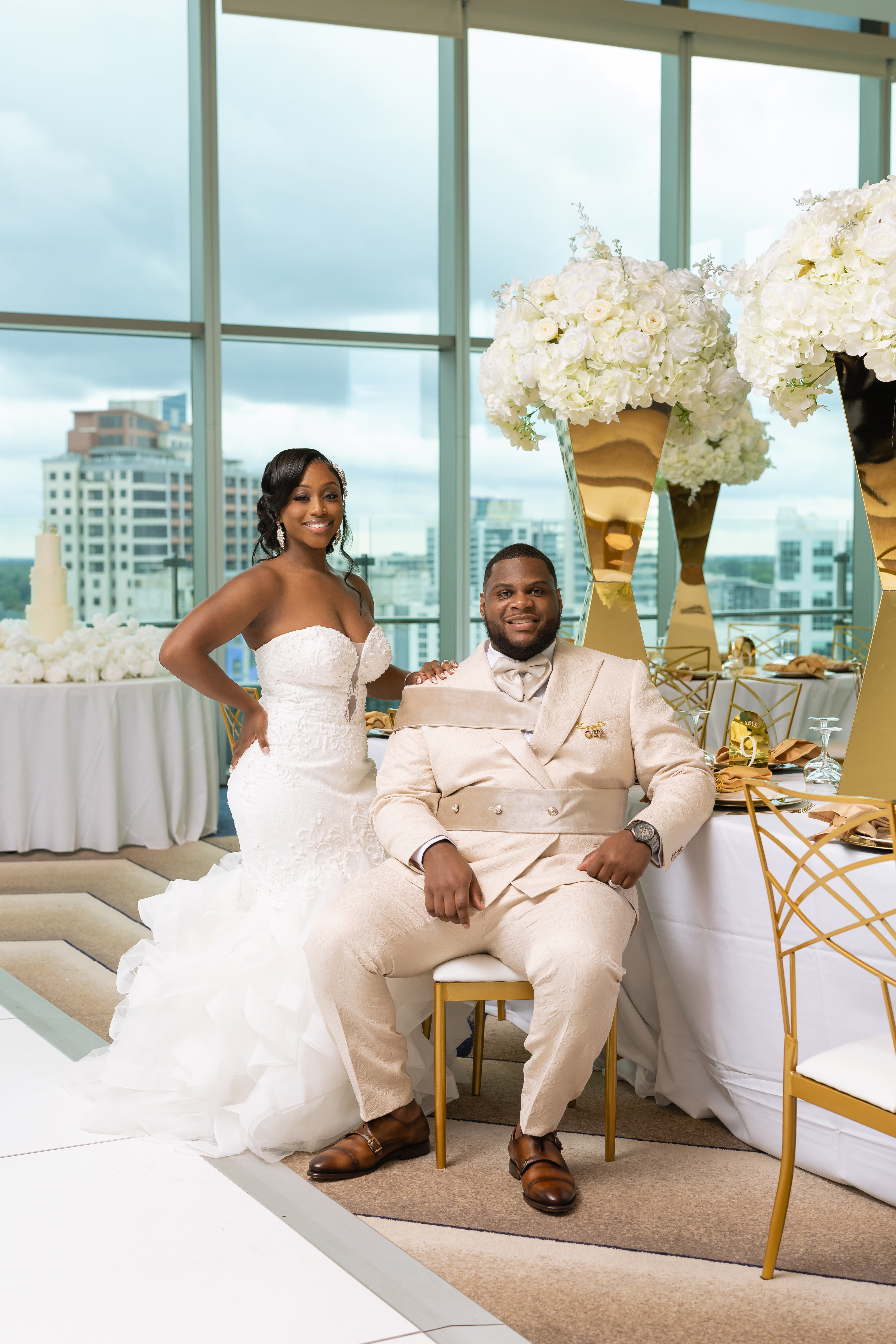 Springhill Suites Charlotte Wedding: Meet the Thomas Family